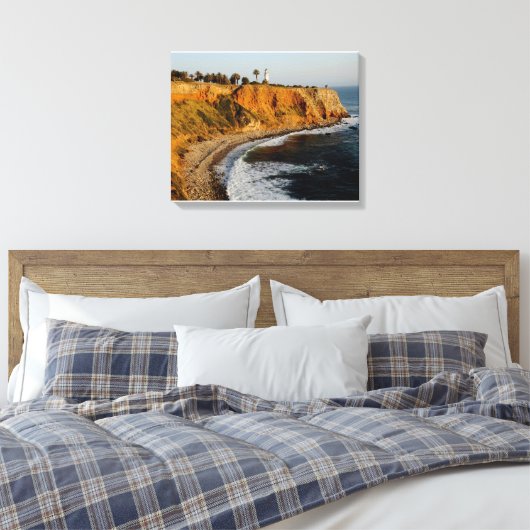 Point Vincente California Canvas Afdruk (Insitu (Slaapkamer))
