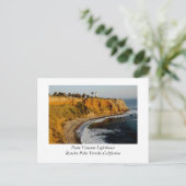 Point Vincente vuurtoren Briefkaart (Staand voorkant)