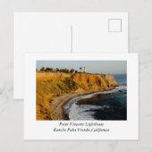 Point Vincente vuurtoren Briefkaart (Voorkant / Achterkant)