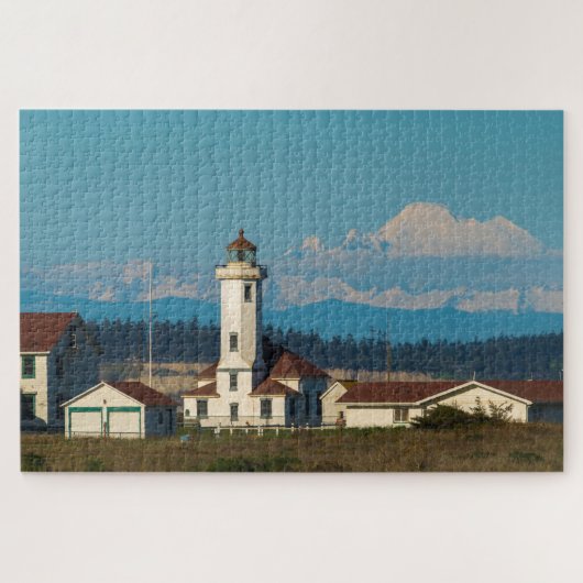 Point Wilson Light - Port Townsend, Washington Legpuzzel (Horizontaal)