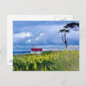 Point Wilson Lighthouse, Port Townsend, Washington Briefkaart (Voorkant / Achterkant)