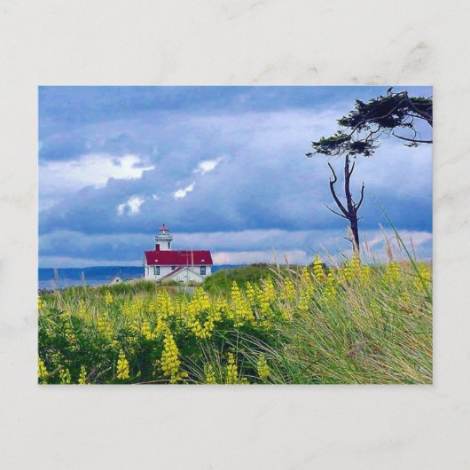 Point Wilson Lighthouse, Port Townsend, Washington Briefkaart (Voorkant)
