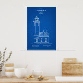 Point Wilson Lighthouse - Washington - AD Poster (Keuken)