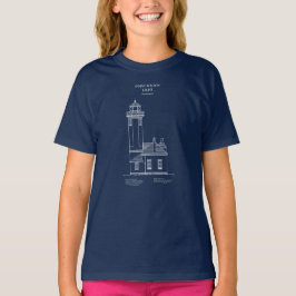 Point Wilson Lighthouse - Washington - AD T-shirt