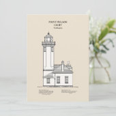 Point Wilson Lighthouse - Washington - SBD Bedankkaart (Staand voorkant)