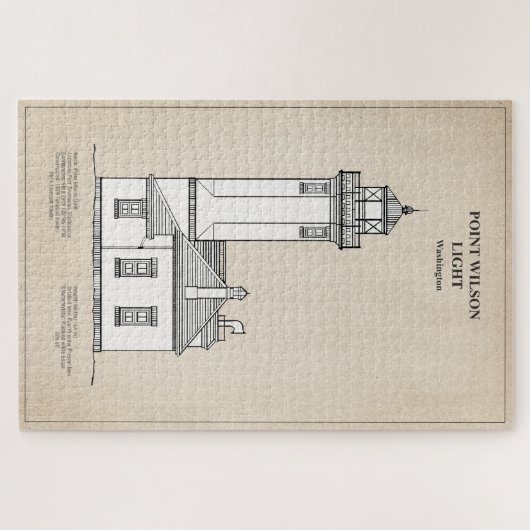 Point Wilson Lighthouse - Washington - SBD Legpuzzel (Horizontaal)