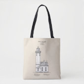 Point Wilson Lighthouse - Washington - SBD Tote Bag (Voorkant)