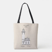 Point Wilson Lighthouse - Washington - SBD Tote Bag (Achterkant)