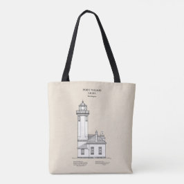 Point Wilson Lighthouse - Washington - SBD Tote Bag