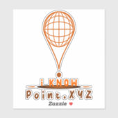 Point XZY Sticker (Vel)