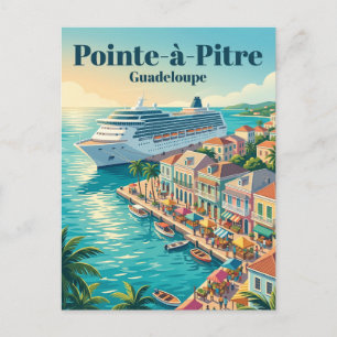 Pointe-à-Pitre Cruisehaven Guadeloupe Briefkaart