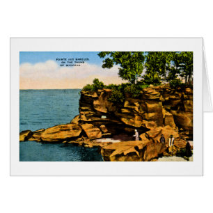 Pointe Aux Barques van de Duim van Michigan