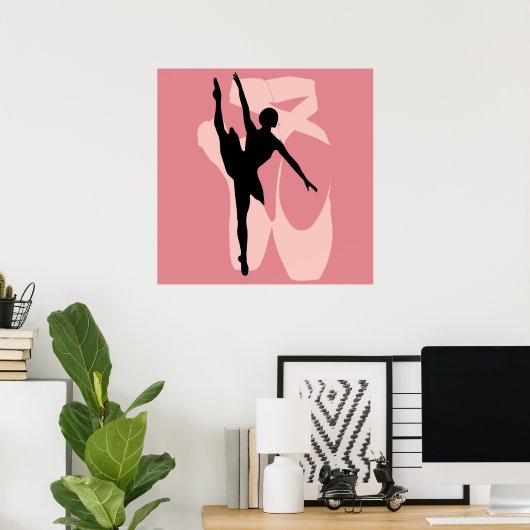 Pointe Ballet Poster (Thuiskantoor)