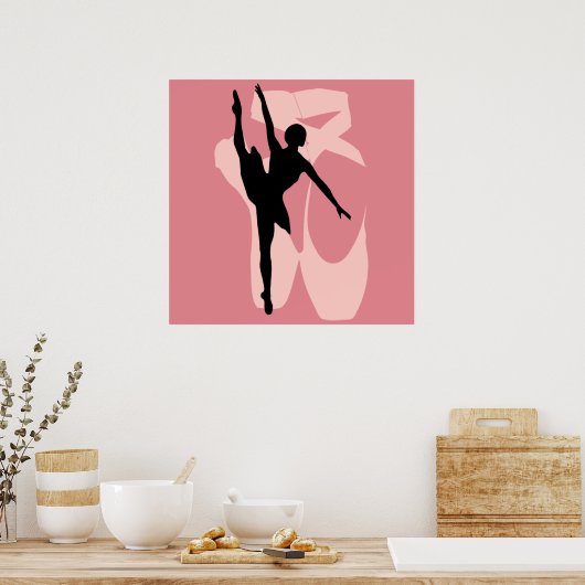Pointe Ballet Poster (Keuken)