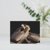 Pointe (ballet) schoenen Briefkaart (Staand voorkant)