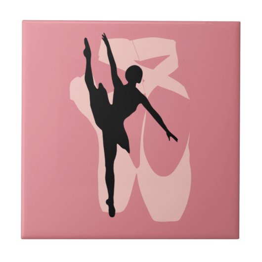 Pointe Ballet Tegeltje (Voorkant)