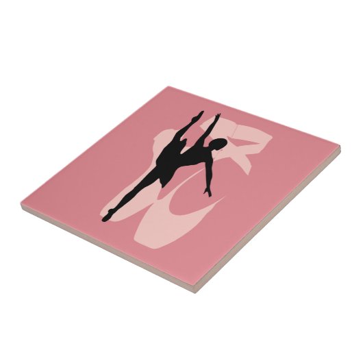 Pointe Ballet Tegeltje (Zijkant)