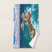 Pointe des Chateaux, Grande-Terre, Guadeloupe #2 Bad Handdoek (Handdoek)