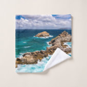 Pointe des Chateaux, Grande-Terre, Guadeloupe #2 Bad Handdoek (Wasdoekje)