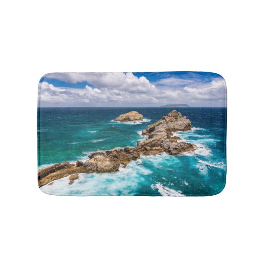 Pointe des Chateaux, Grande-Terre, Guadeloupe #2 Badmat (Voorkant)