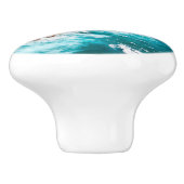 Pointe des Chateaux, Grande-Terre, Guadeloupe #2 Keramische Knop (Zijkant)