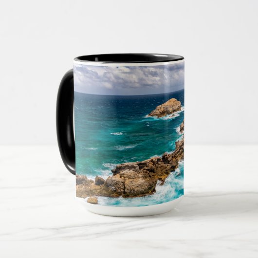 Pointe des Chateaux, Grande-Terre, Guadeloupe #2 Mok (Voorkant links)