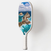 Pointe des Chateaux, Grande-Terre, Guadeloupe #2 Pickleball Paddle (Links)