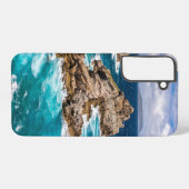 Pointe des Chateaux, Grande-Terre, Guadeloupe #2 Samsung Galaxy Hoesje (Achterkant horizontaal)