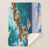 Pointe des Chateaux, Grande-Terre, Guadeloupe #2 Sherpa Deken (Voorkant)