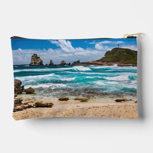 Pointe des Chateaux, Grande-Terre, Guadeloupe Etui (Achterkant)