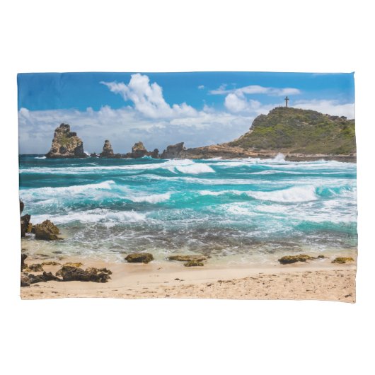 Pointe des Chateaux, Grande-Terre, Guadeloupe Kussensloop (Voorkant)