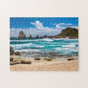 Pointe des Chateaux, Grande-Terre, Guadeloupe Legpuzzel