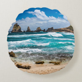 Pointe des Chateaux, Grande-Terre, Guadeloupe Roun Rond Kussen