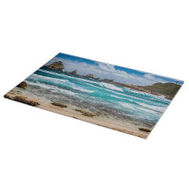 Pointe des Chateaux, Grande-Terre, Guadeloupe Snijplank