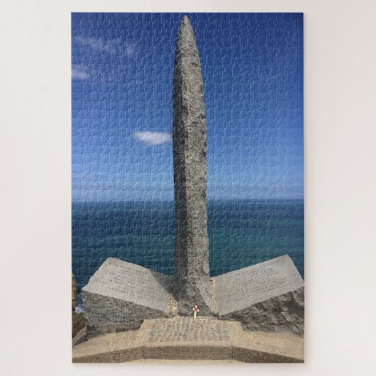 Pointe Du Hoc Memorial Normandy Frankrijk Legpuzzel (Verticaal)