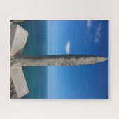 Pointe Du Hoc Memorial Normandy Frankrijk Legpuzzel (Horizontaal)