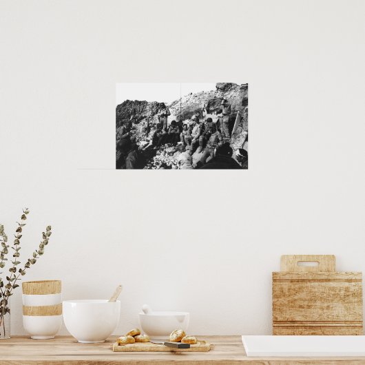 Pointe du Hoc Poster (Keuken)
