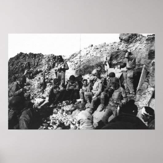 Pointe du Hoc Poster (Voorkant)