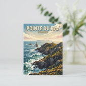 Pointe du Raz Frankrijk Briefkaart (Staand voorkant)