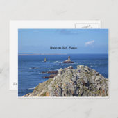 Pointe du Raz, Frankrijk Briefkaart (Voorkant / Achterkant)
