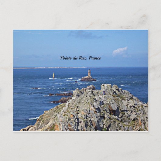 Pointe du Raz, Frankrijk Briefkaart (Voorkant)