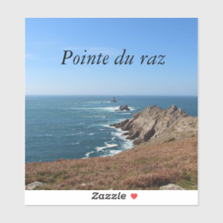Pointe du Raz in Plogoff Sticker