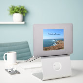 Pointe du Raz in Plogoff Sticker (Laptop op bureau)