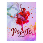 Pointe of Uitzicht - Pastel Ballet Dreams Perfect Poster (Voorkant)