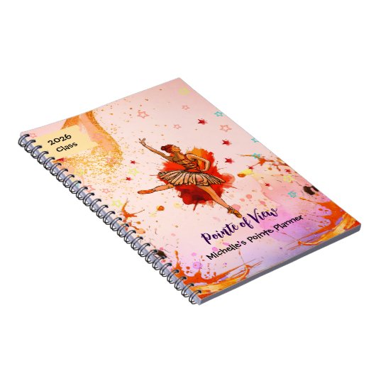 Pointe of View – Custom Ballet Journal  Notitieboek (Rechterzijde)