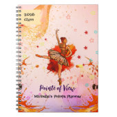 Pointe of View – Custom Ballet Journal  Notitieboek (Voorkant)