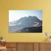 Pointe Percee Morzin France Holiday Card Canvas Afdruk (Insitu (Woonkamer))