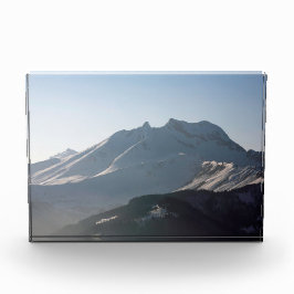 Pointe Percee Morzin France Holiday Card Poster Fotoblokken