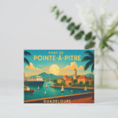 Pointe-Pitre Guadeloupe Briefkaart (Staand voorkant)