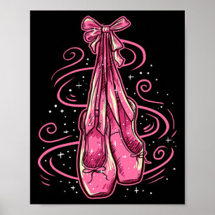 Pointe schoenen teen dansen ballerina ballet schoe poster